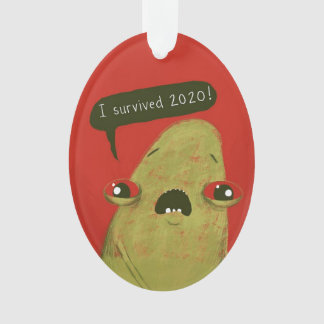 I survived 2020 Gregg Ornament by Laura Irrgang