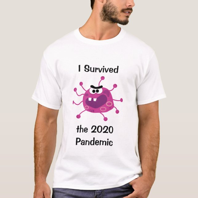 I Survived 2020 Pandemic T-Shirt (Front)