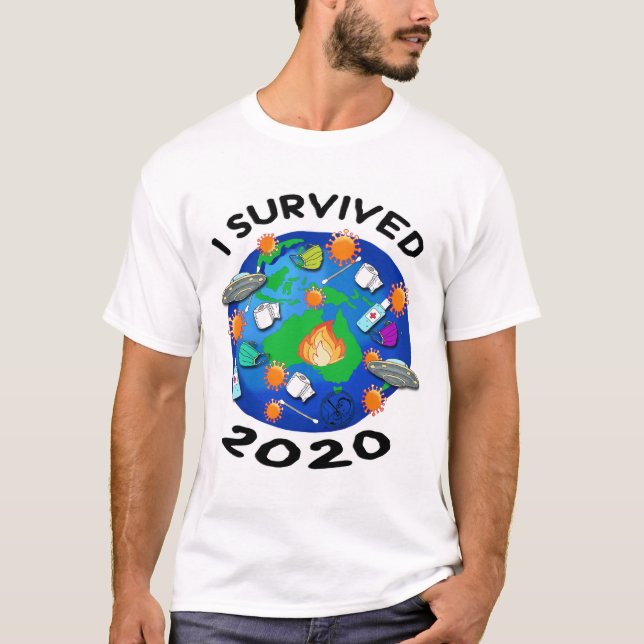 I Survived 2020 T-Shirt (Front)
