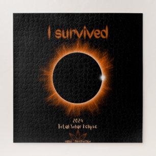 I Survived 2024 Solar Eclipse Puzzle
