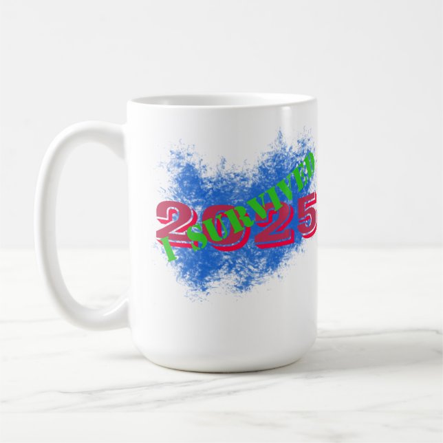 I Survived 2025 Mug (Left)