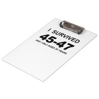 I Survived 45-47  Clipboard