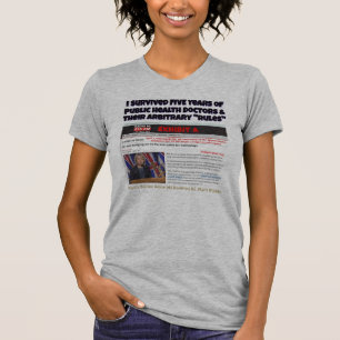 I Survived 5 Years by RoseWrites T-Shirt