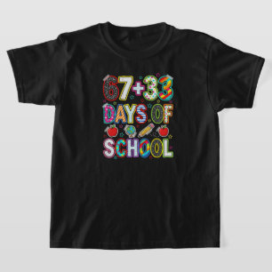 I Survived 67 +33 Days Of School, 100 Days Of T-Shirt