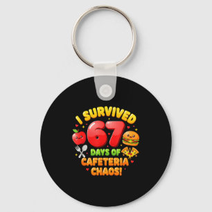 I Survived 67 Days Of Cafeteria Chaos 6 7 Meme Lun Key Ring