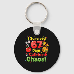 I Survived 67 Days Of Cafeteria Chaos 6 7 Meme Lun Key Ring