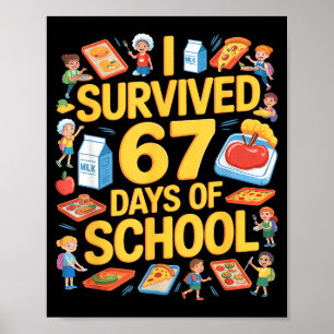 I Survived 67 Days Of Cafeteria Chaos Lunch Lady F Poster