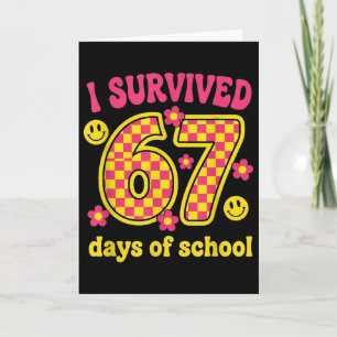 I Survived 67 Days Of School 100 Days Brainrot Six Card