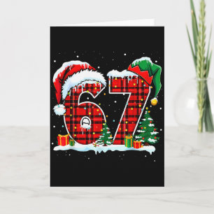 I Survived 67 Days Of School Christmas Funny Teach Card