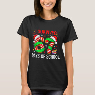 I Survived 67 Days Of School Christmas T-Shirt