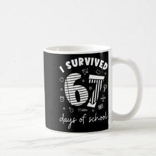 I Survived 67 Days Of School Cool Teacher Design  Coffee Mug