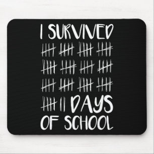 I Survived 67 Days Of School Funny 67 Meme Tally M Mouse Pad