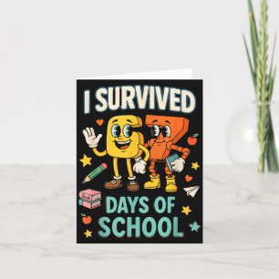 I Survived 67 Days Of School Funny 67 Meme Teacher Card