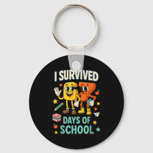 I Survived 67 Days Of School Funny 67 Meme Teacher Key Ring