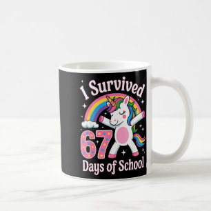 I Survived 67 Days Of School Funny 67 Teachers Kid Coffee Mug