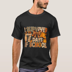 I Survived 67 Days Of School Funny Meme Fall Desig T-Shirt