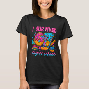 I Survived 67 Days Of School Funny Meme Ice Cream  T-Shirt