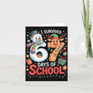 I Survived 67 Days Of School Funny Meme Six Seven Card