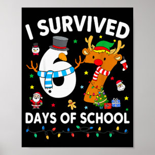 I Survived 67 Days Of School Funny Meme Six Seven Poster