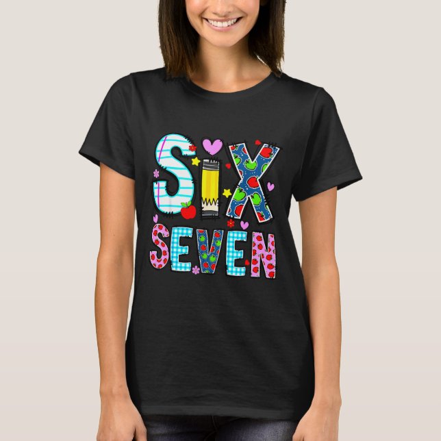 I Survived 67 Days Of School Funny Meme Teacher St T-Shirt (Front)
