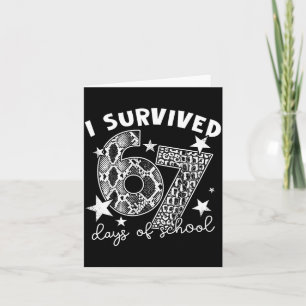 I Survived 67 Days Of School Snake, Alligator Rept Card