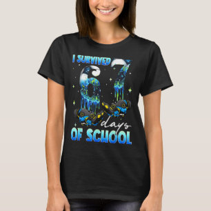 I Survived 67 Days Of School Soccer Boys Kids Six  T-Shirt