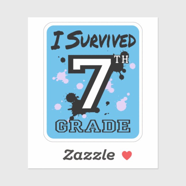 I Survived 7th Grade (Sheet)