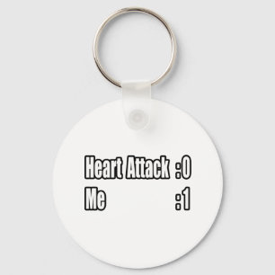 I Survived a Heart Attack (Scoreboard) Key Ring
