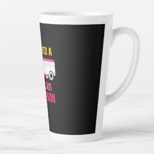 I Survived A School Bus Conversion Latte Mug