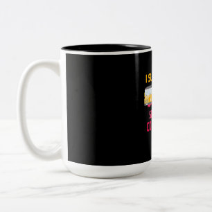 I Survived A School Bus Conversion Two-Tone Coffee Mug
