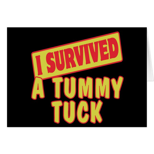 I SURVIVED A TUMMY TUCK (Front Horizontal)