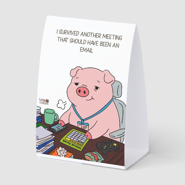I Survived Another Meeting (Front)