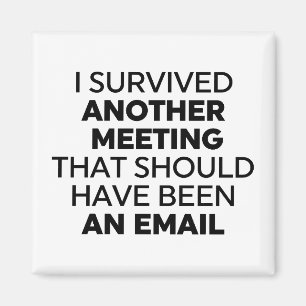 I Survived Another Meeting That Should Have Been a Magnet