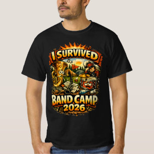 I Survived Band Camp Shirt – Funny Marching Band T