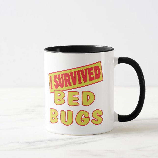 I SURVIVED BED BUGS MUG (Right)