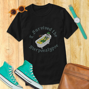 I Survived Bierpocalypse Tee for Beer Fest Fans