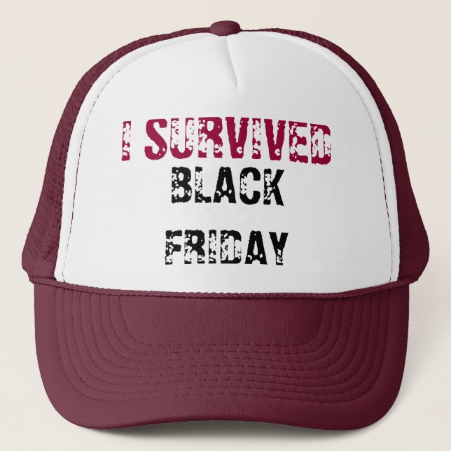 I SURVIVED BLACK FRIDAY - CAP (Front)