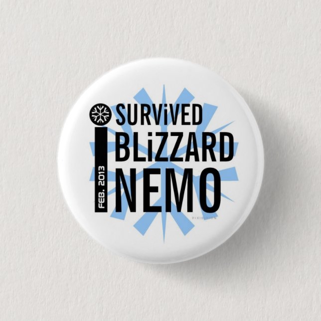 I Survived Blizzard Nemo Button 5 (Front)