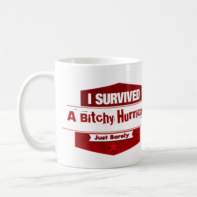 I Survived Coffee Mug (Left)
