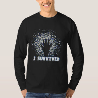 I Survived COVID-19, coronavirus long sleeve T-Shirt