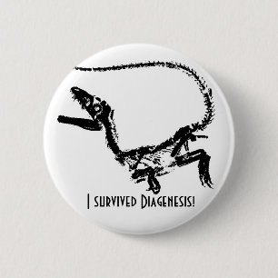 I Survived Diagenesis Boton 6 Cm Round Badge