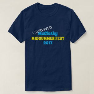 "I Survived" Event or Reunion T-Shirt
