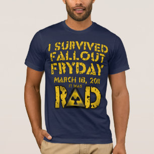 I Survived Fallout Fryday T-Shirt