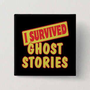 I SURVIVED GHOST STORIES 15 CM SQUARE BADGE