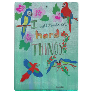I Survived Hard Things Planner Clipboard