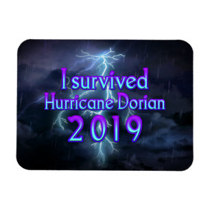 I survived Hurricane Dorian Magnet