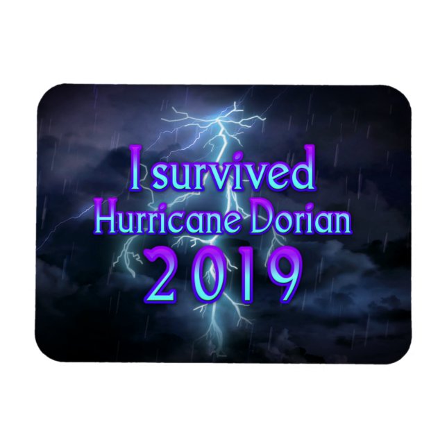 I survived Hurricane Dorian Magnet (Horizontal)