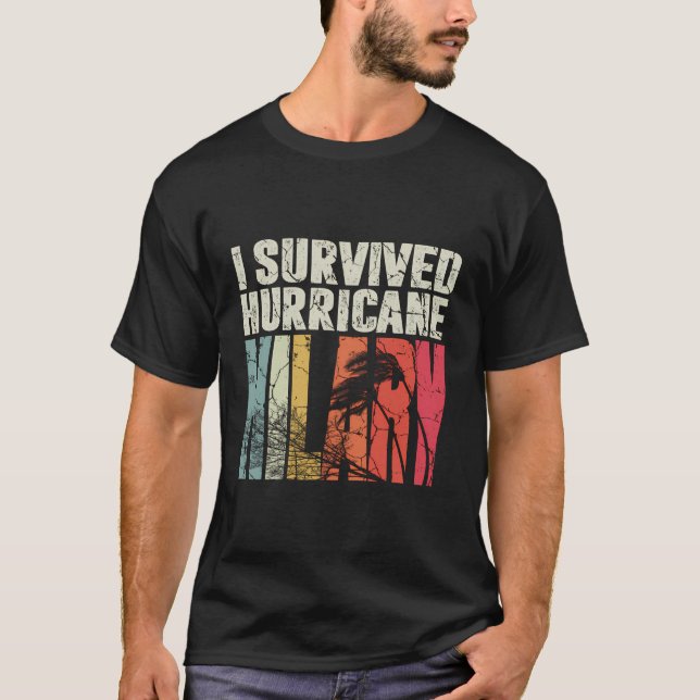 I Survived Hurricane Hilary Shirt (Front)