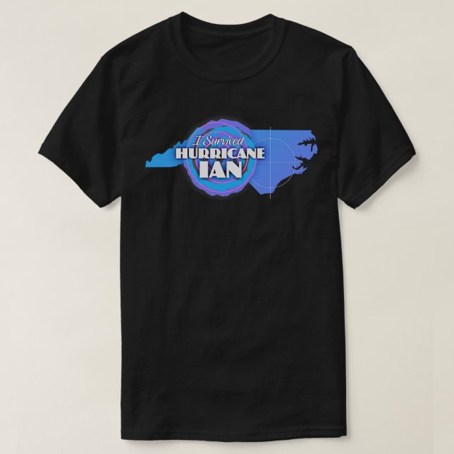 I Survived Hurricane Ian  1 T-Shirt (Design Front)