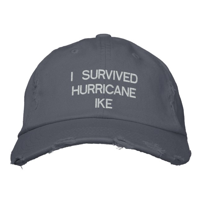I  SURVIVED HURRICANE IKE CAP (Front)